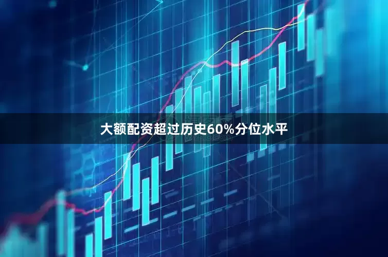 大额配资超过历史60%分位水平